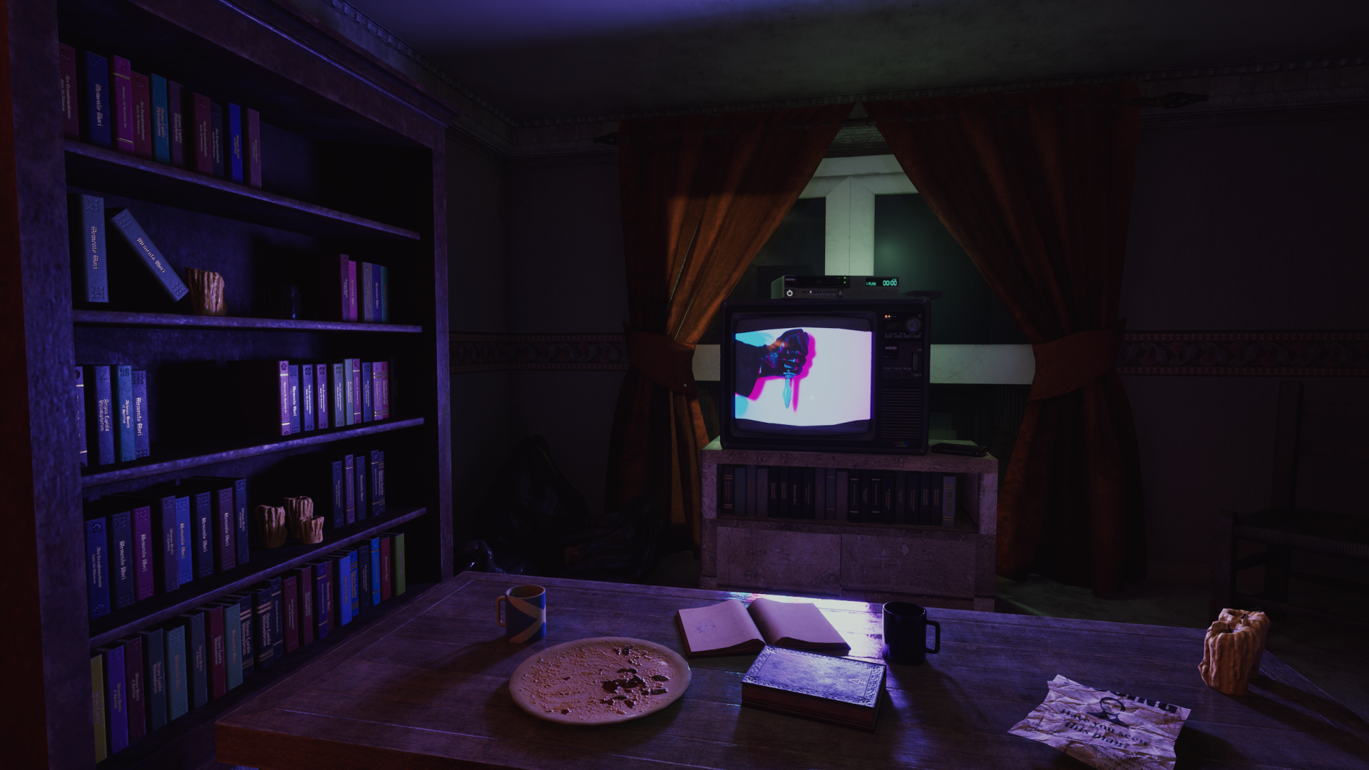 Video Ghastlies: l’horror VHS psichedelico arriva su Steam nel 2025